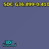SDC G36.899-0.410