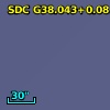 SDC G38.043+0.081