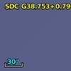 SDC G38.753+0.796