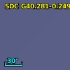 SDC G40.281-0.249