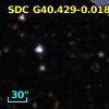 SDC G40.429-0.018