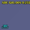 SDC G41.005-0.232