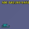 SDC G42.243-0.652