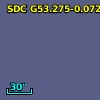 SDC G53.275-0.072