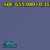 SDC G55.080+0.318