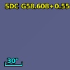 SDC G58.608+0.554
