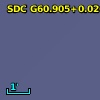 SDC G60.905+0.026