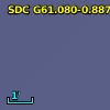 SDC G61.080-0.887