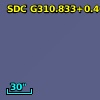 SDC G310.833+0.400