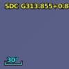 SDC G313.855+0.849