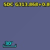 SDC G313.868+0.808