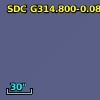 SDC G314.800-0.080