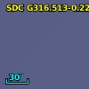 SDC G316.513-0.223