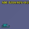SDC G316.925+0.256