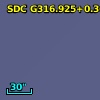 SDC G316.925+0.366
