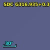 SDC G316.935+0.342