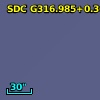 SDC G316.985+0.363