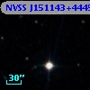 NVSS J151143+444523
