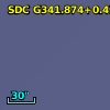SDC G341.874+0.439