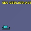 SDC G350.839-0.981