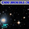 CXOU J083610.1-262355