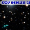 CXOU J083613.5-262543