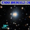 CXOU J083615.2-262434