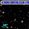 CXOU J083625.0-262302