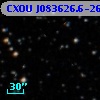 CXOU J083626.6-262157