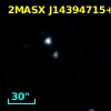2MASX J14394715+4735404