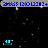 2MASS J20312202+4127172
