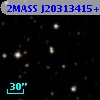 2MASS J20313415+4131082