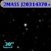 2MASS J20314370+4136073