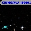 COSMOSVLA J100012.52+020124.2