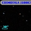 COSMOSVLA J100024.54+014256.0