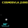 COSMOSVLA J100025.52+021505.8