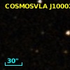 COSMOSVLA J100025.79+020410.7