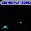 COSMOSVLA J100026.47+024505.4