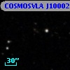 COSMOSVLA J100027.31+022111.3
