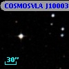 COSMOSVLA J100030.11+020513.1
