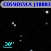 COSMOSVLA J100030.14+013918.2