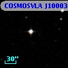 COSMOSVLA J100031.91+020501.3