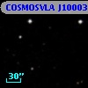 COSMOSVLA J100032.78+021356.7