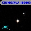 COSMOSVLA J100033.43+020858.3