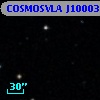 COSMOSVLA J100033.78+024512.1
