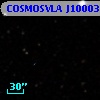 COSMOSVLA J100036.39+020343.6