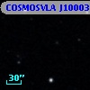 COSMOSVLA J100038.01+025134.4