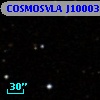 COSMOSVLA J100038.24+015123.8
