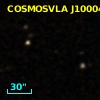 COSMOSVLA J100042.39+020939.8