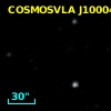 COSMOSVLA J100043.20+020519.2